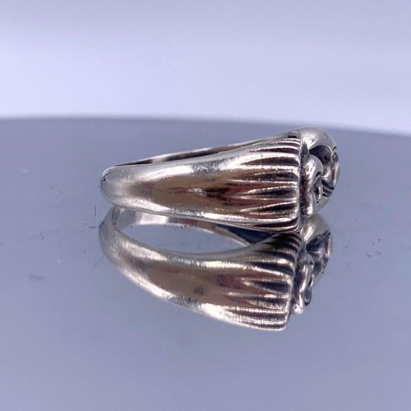 Vintage Sterling Silver Sun and Room Ring - Bypass Ring - Picture 4 of 6